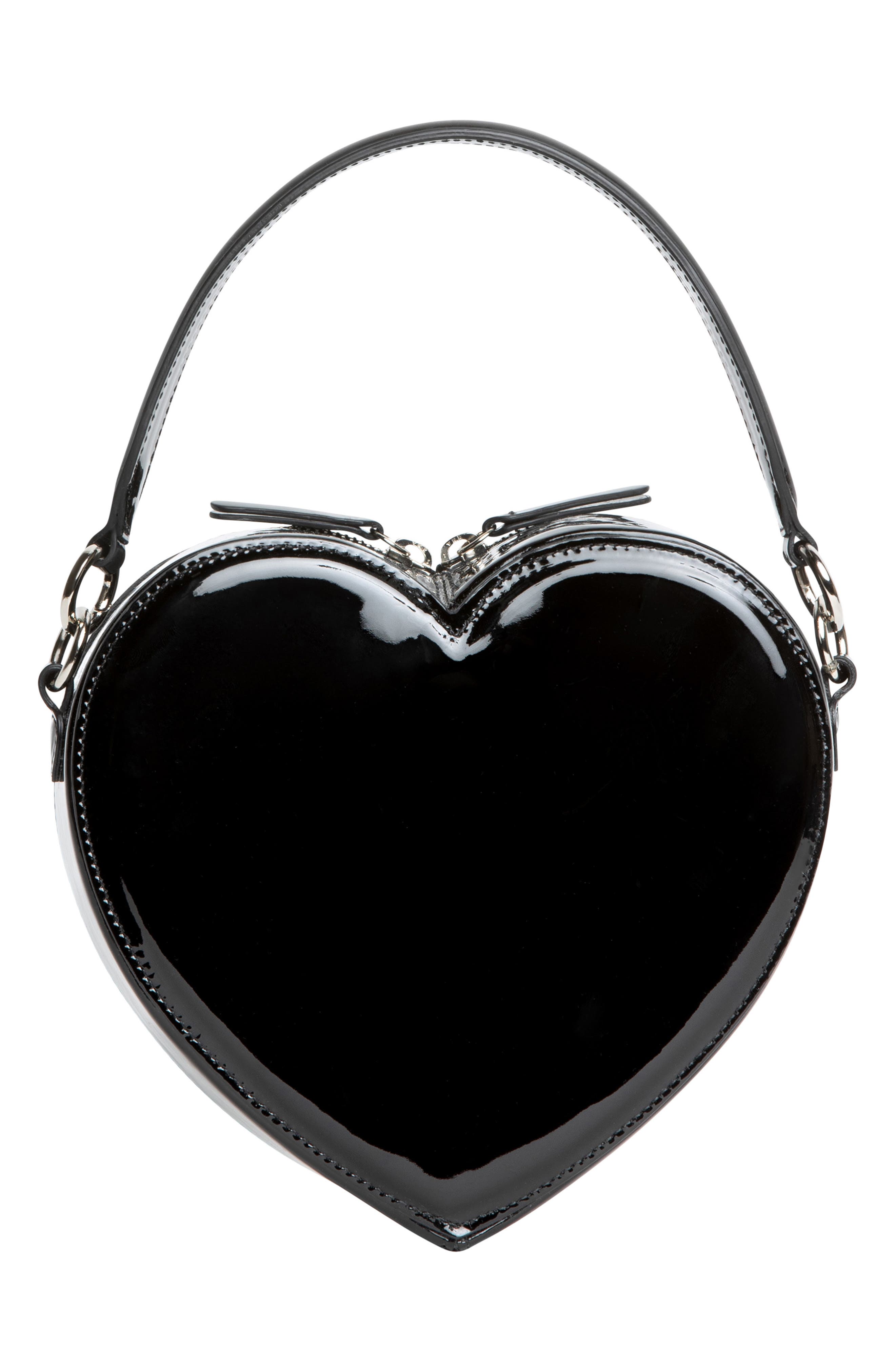 LISELLE KISS Harley Faux Leather Heart Crossbody Bag, Alternate, color, 