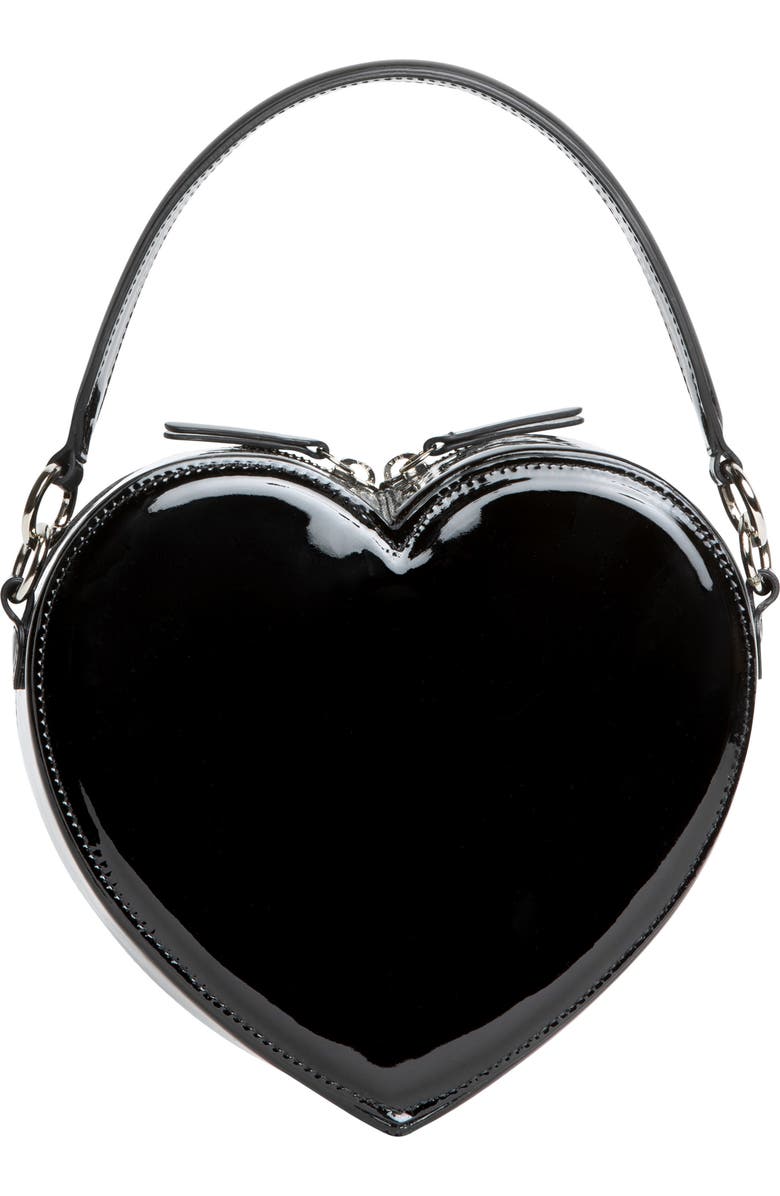 LISELLE KISS Harley Faux Leather Heart Crossbody Bag, Alternate, color,