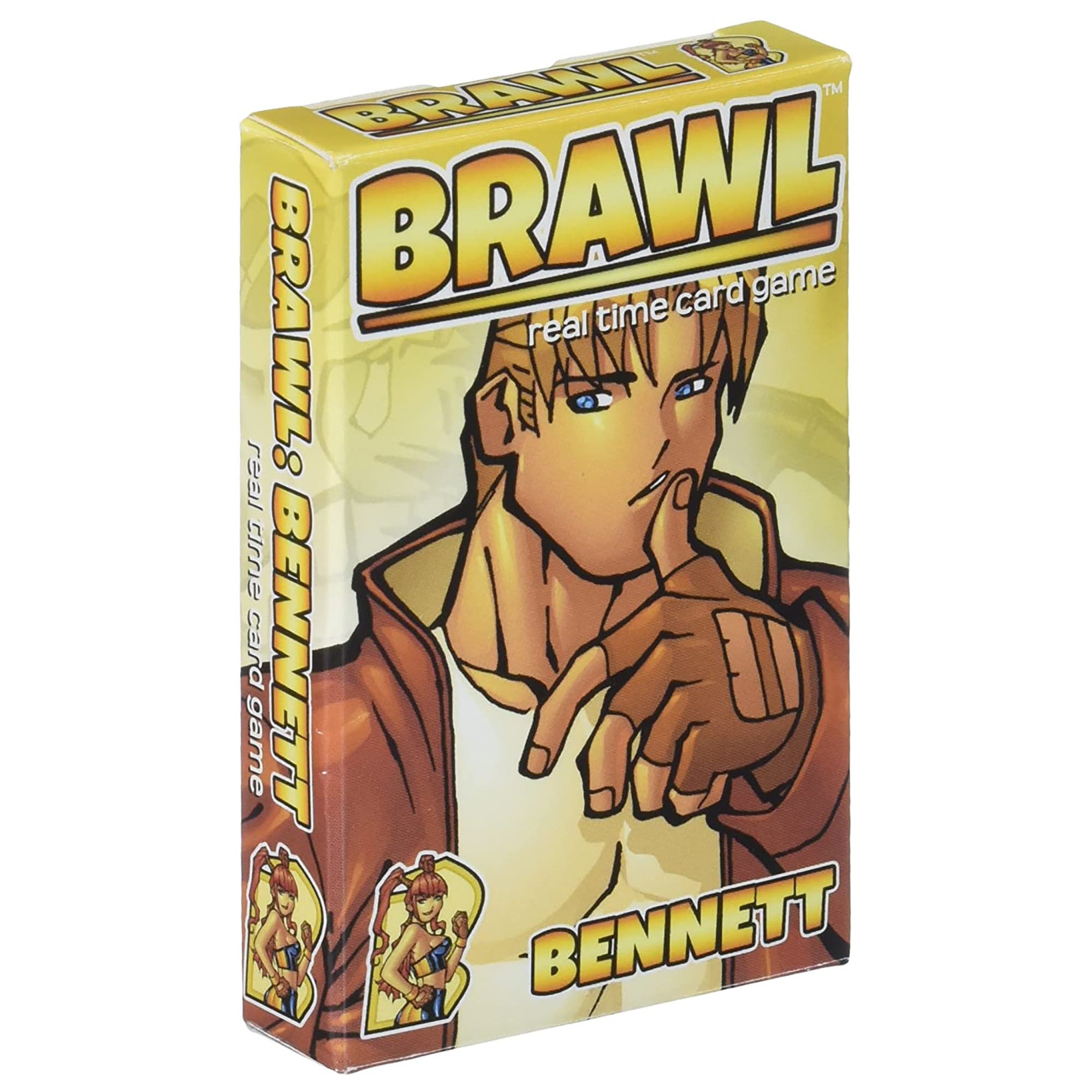 Cheapass Games Brawl Bennett Deck Real Time Fighter Card Game in Multicolored 