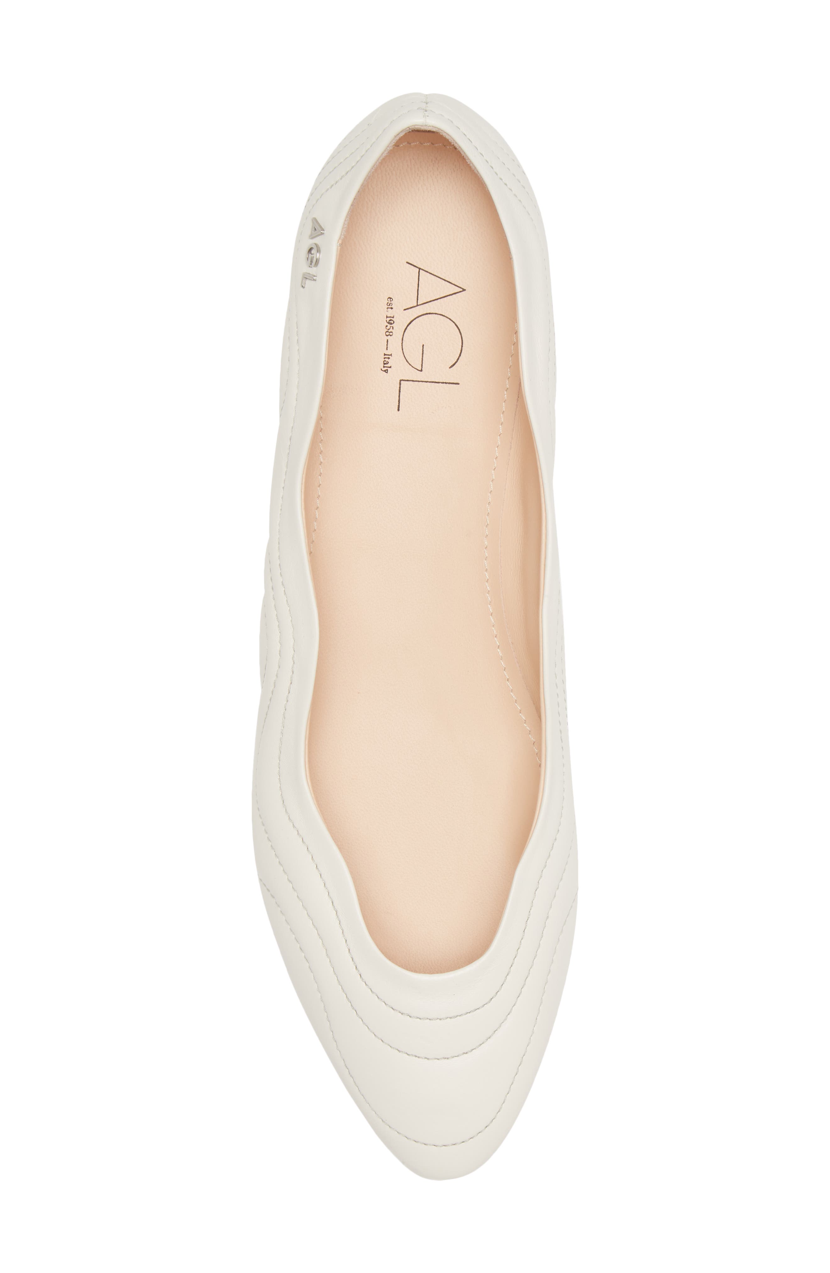 Denise Flat, Alternate, color, OFF WHITE