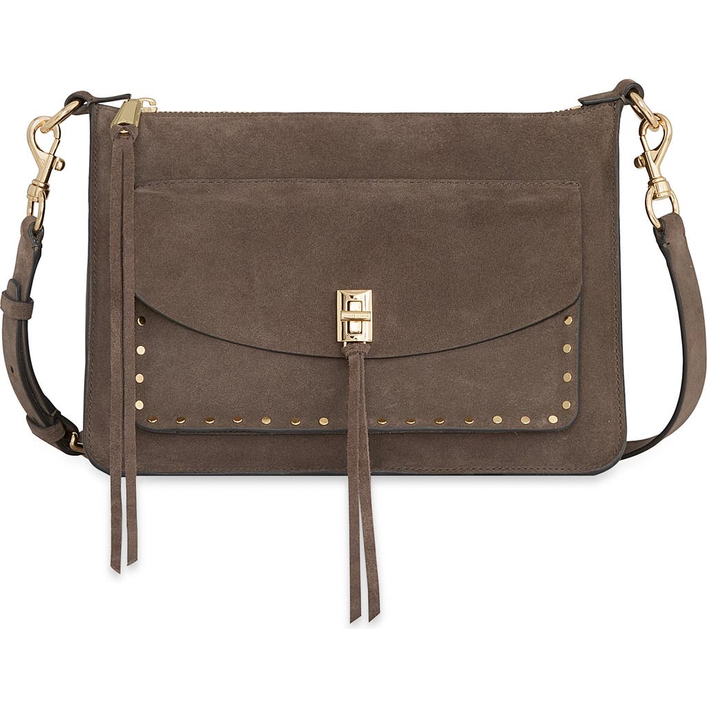 Rebecca Minkoff Darren Top Zip Tote Bag In Brown