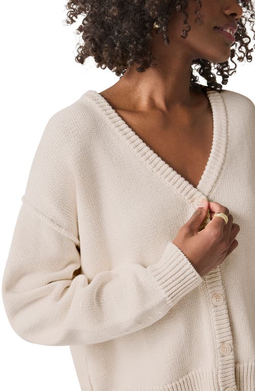 Splendid Jayde Drop Shoulder Cardigan In Moonstone
