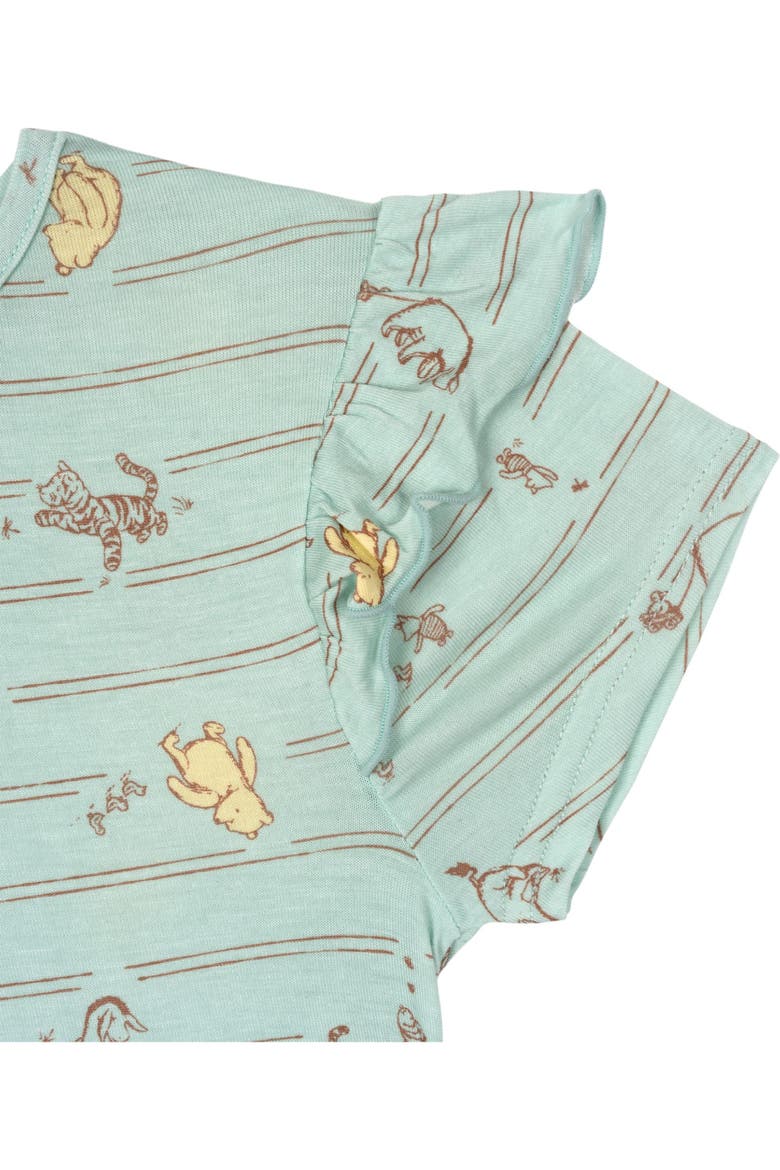 Winnie the Pooh Short Sleeve Dress, Alternate, color, Winnie the Pooh White