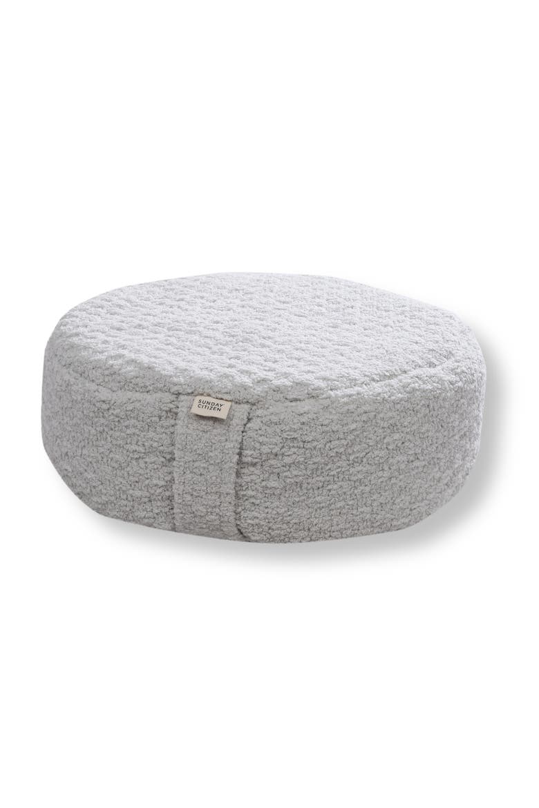 Crystal Meditation Pillow, Main, color, CLOUD GREY