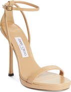 Jimmy Choo Moza Ankle Strap Platform Sandal