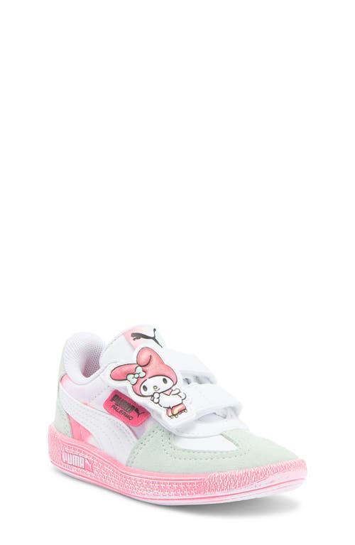 Puma X Hello Kitty® & Friends Kids' Palermo Sneaker In  White-magic Rose
