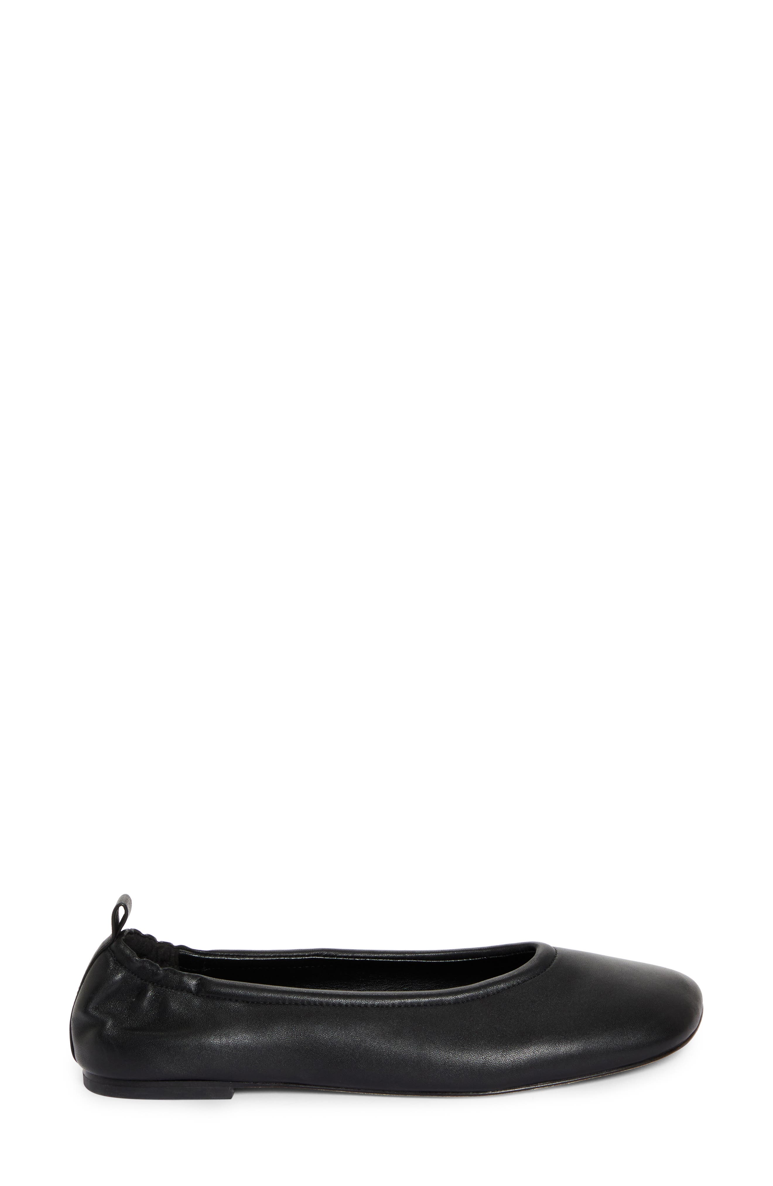 Ballet Flat, Alternate, color, BLACK