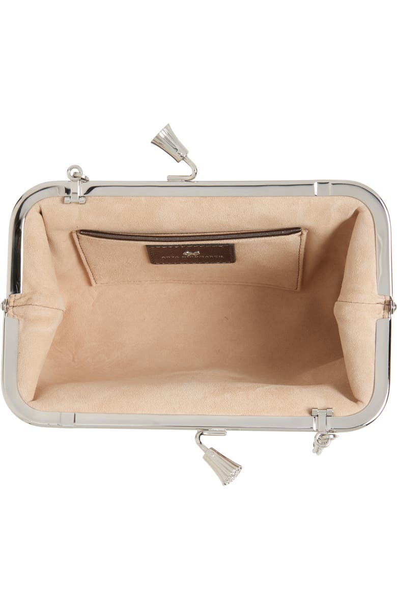 Anya Hindmarch Maud Tassel Clasp Clutch, Alternate, color,