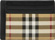 Burberry Chase Money Clip Card Case