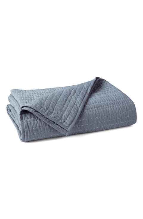 Channel Hand Stitched Organic Cotton Comforter
