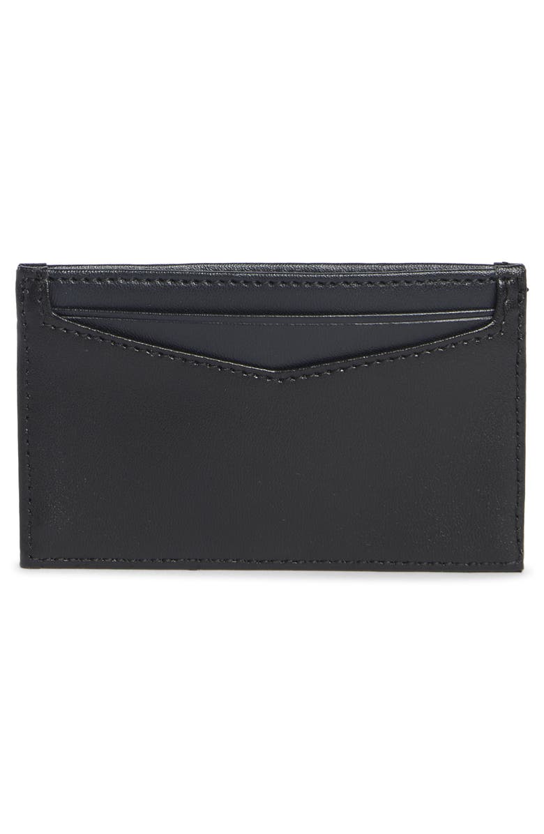 Original Penguin 'V' Shaped Card Case, Alternate, color, Black