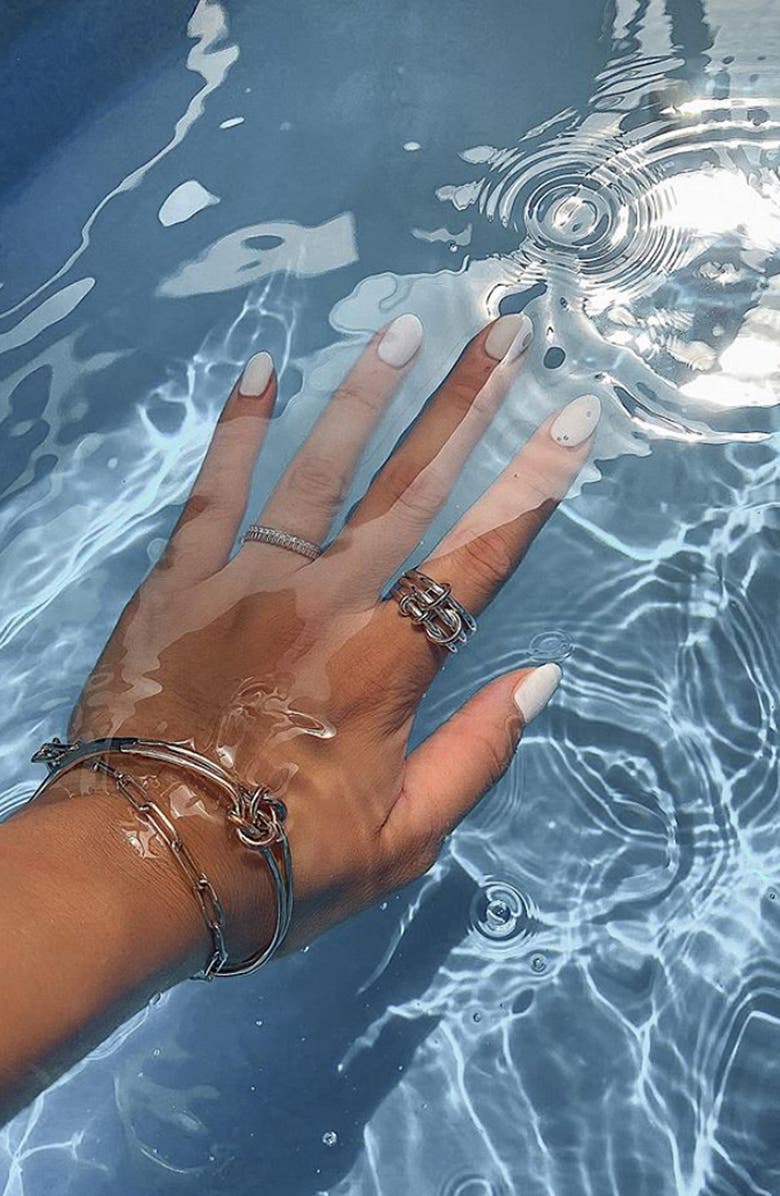 Spinelli Kilcollin Ranath Sterling Silver Linked Stack Ring, Alternate, color, 