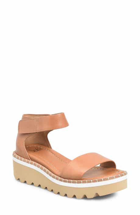 Söfft Ripley Ankle Strap Platform Wedge Sandal