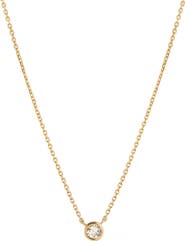 Ana Luisa White Gold Necklace - White Gold Diamond Necklace