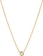 Ana Luisa White Gold Necklace - White Gold Diamond Necklace