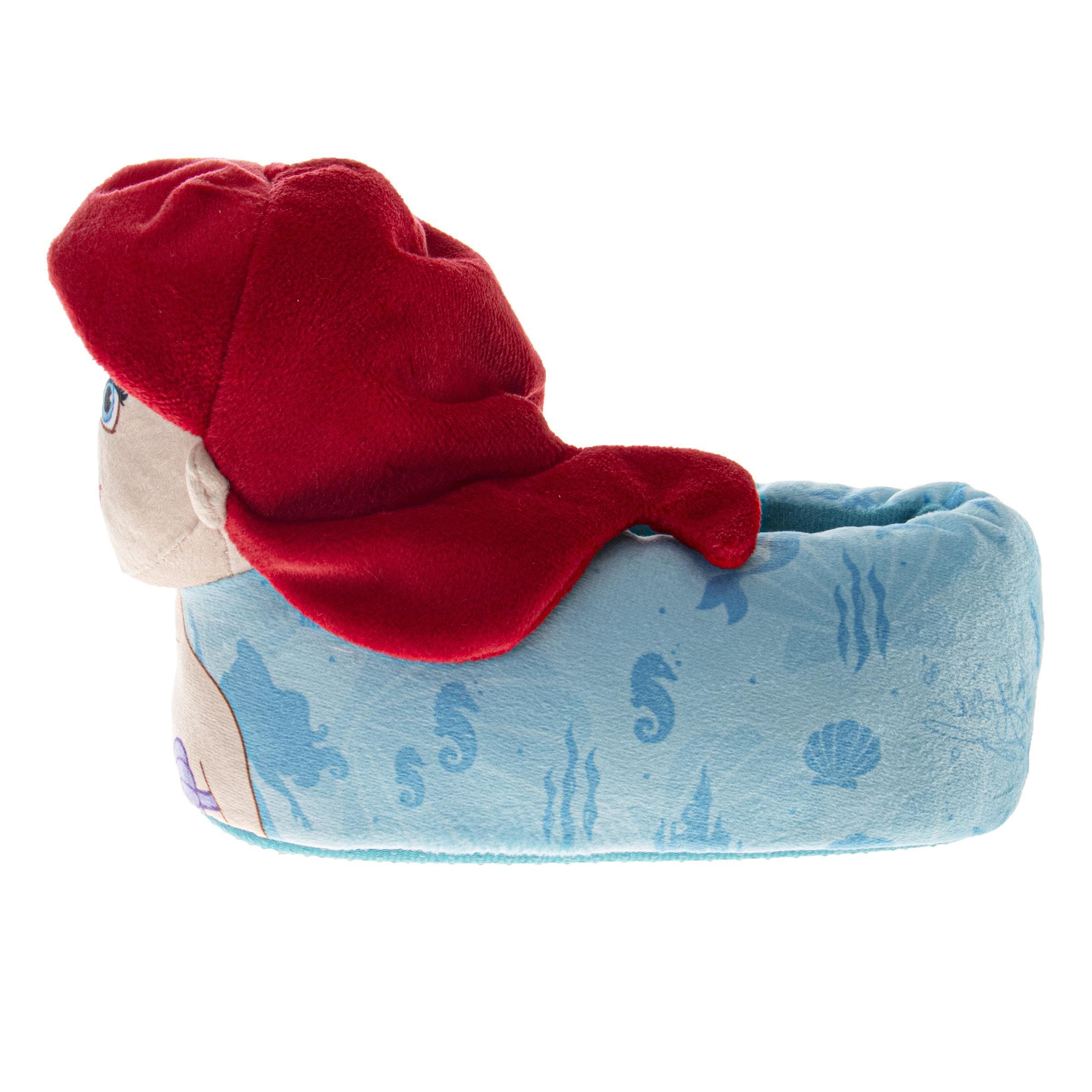 Disney Little Mermaid Girls Slippers, Alternate, color, Blue