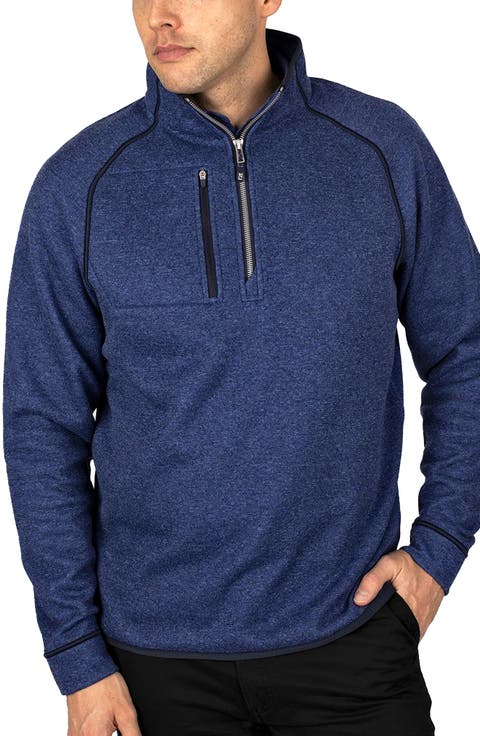 Mainsail Sweater Knit Half Zip Jacket