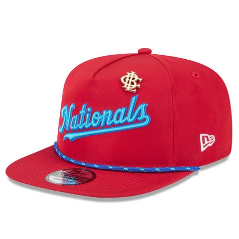 Men's New Era  Red Washington Nationals 2025 Big League Chew Golfer Snapback Hat