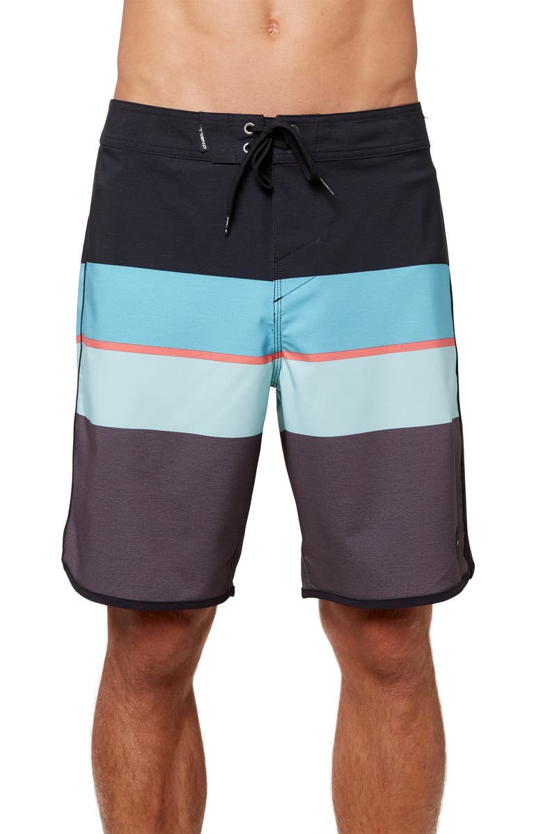 O'Neill Four Square Water Resistant Stretch Board Shorts, Main, color,