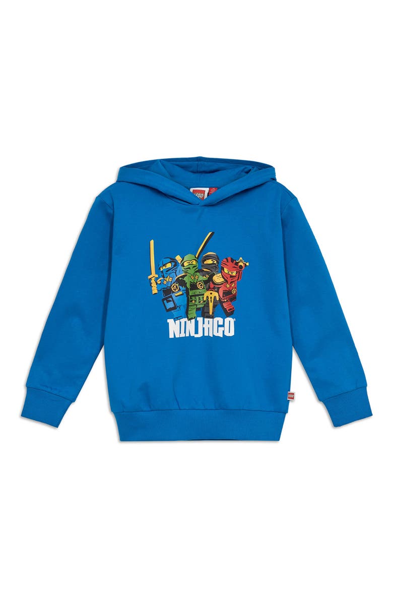 Kids' Ninjago Graphic Hoodie, Main, color, BLUE
