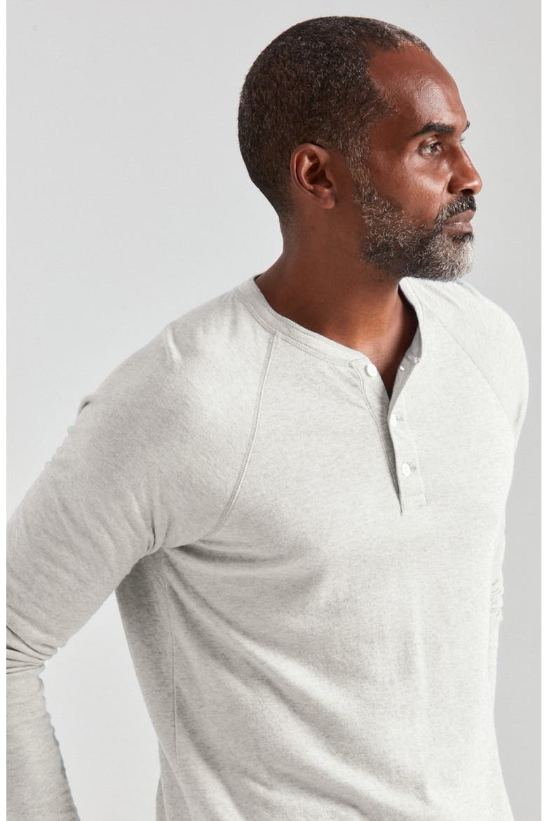 Cloud Henley, Alternate, color, IVORY HEATHER