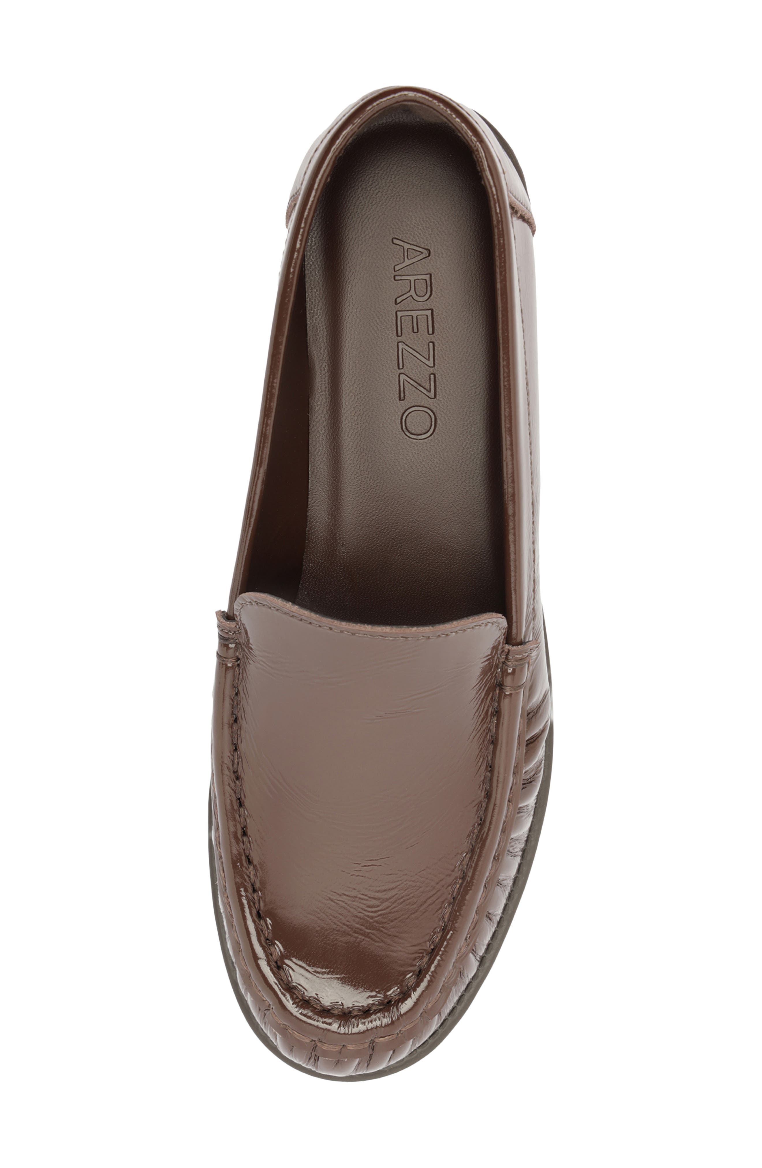 Arezzo Hunter Loafer, Alternate, color, New Cocoa