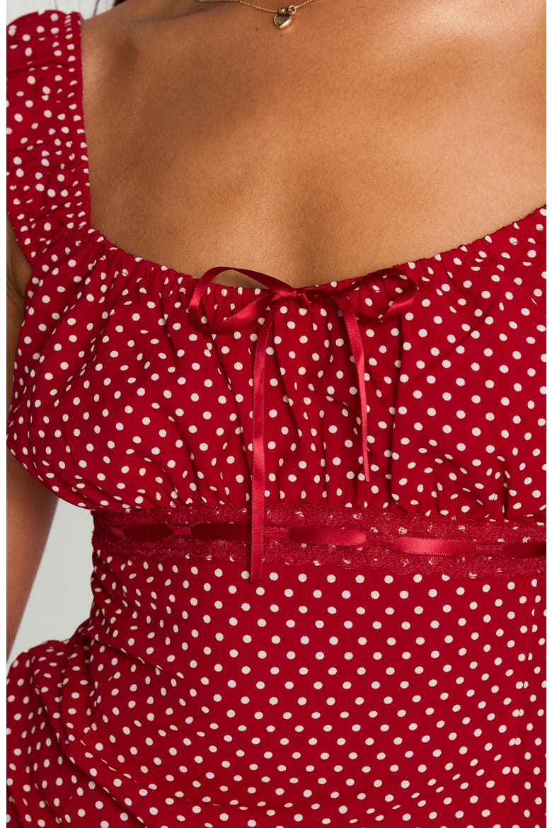 Garconne Polka Dot Top, Alternate, color, RED POLKA