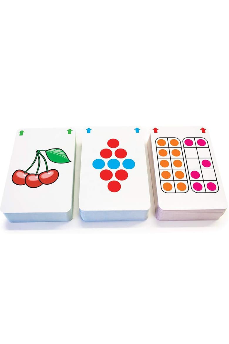 Counting Flashcards, Alternate, color, Multicolored