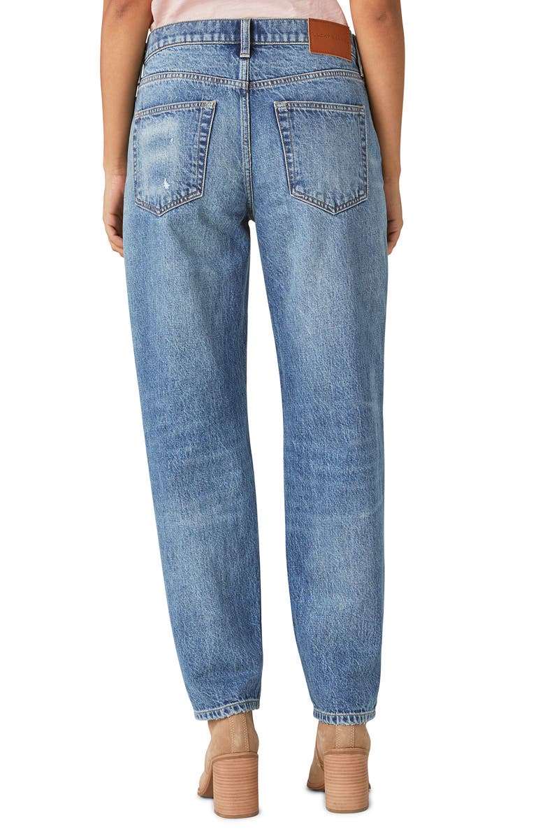 Lucky Brand Boyfriend Jeans, Alternate, color,