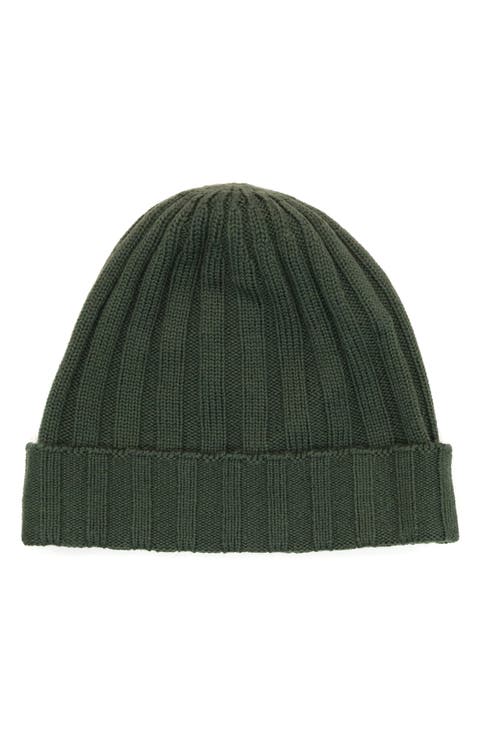 Merino Ribbed Beanie