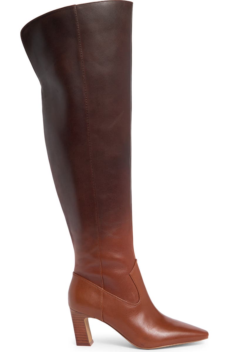 Vince Camuto Shalie Over the Knee Boot, Alternate, color, Chocolate