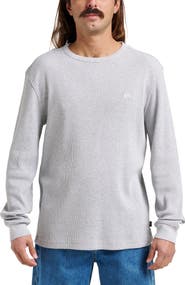 Quiksilver Nelson Long Sleeve Thermal Cotton Blend Pullover