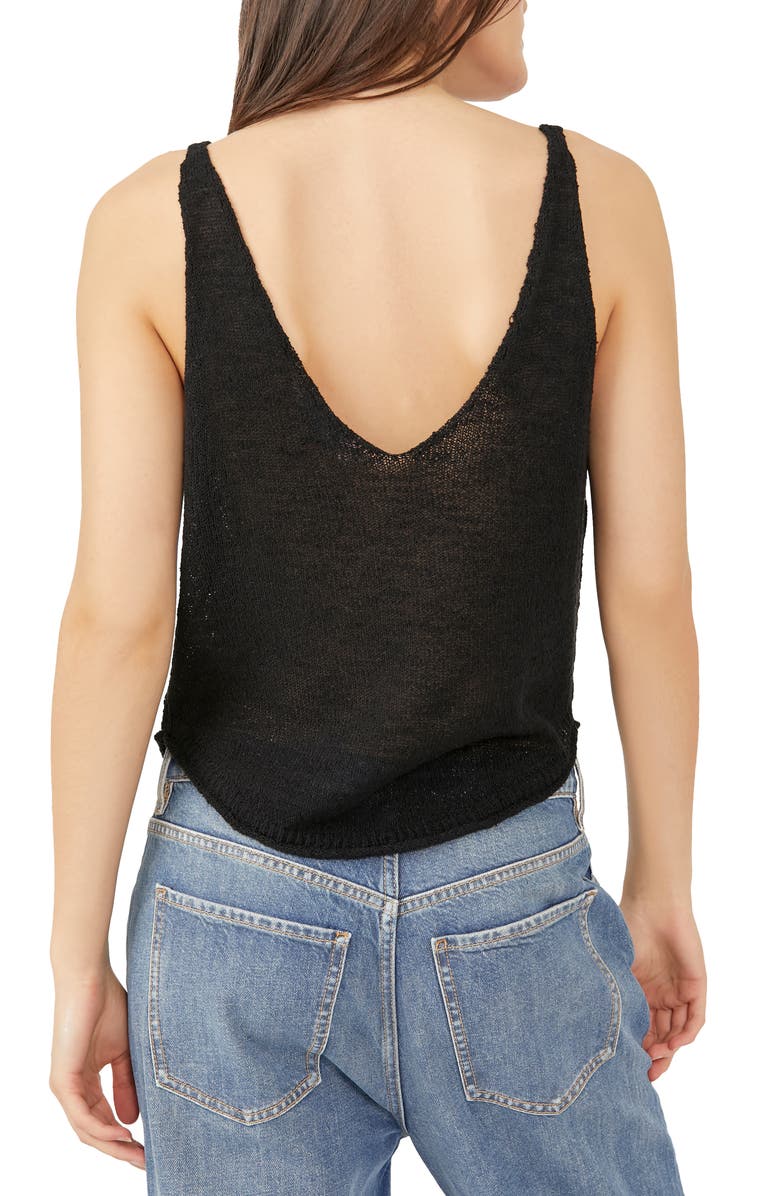 Free People free-est Bouclé Sweater Tank, Alternate, color, 