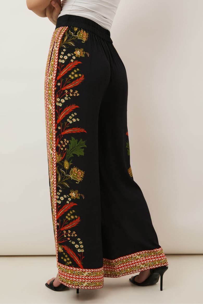 Reyna Trousers, Alternate, color, Botanical