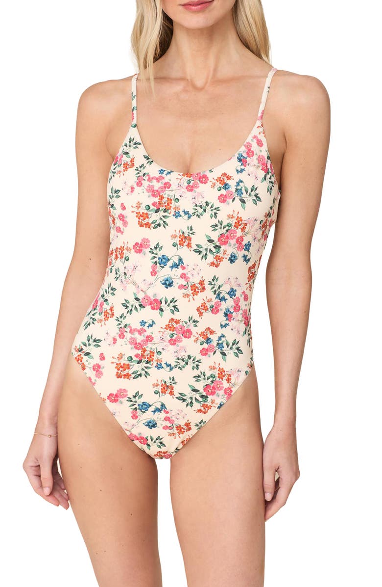 Andie The Liku One-Piece Swimsuit, Main, color, Riviera Floral