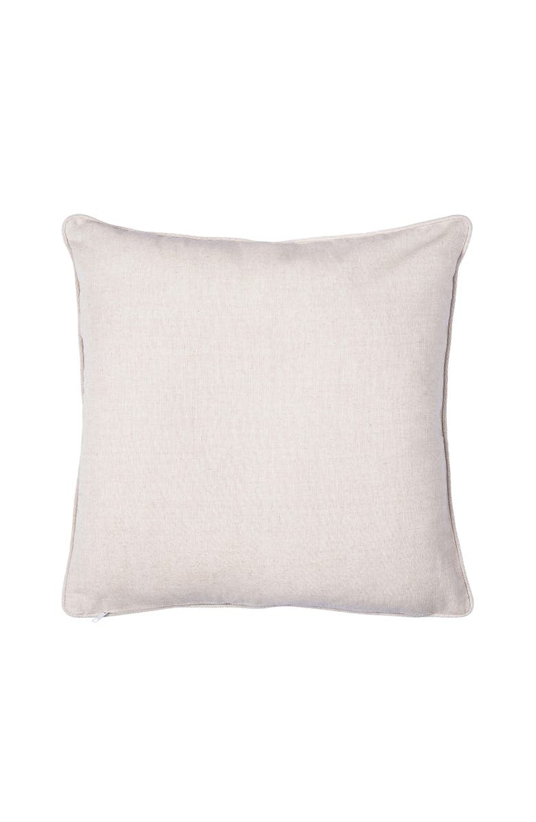 C&F Home Lavender & Bee Garden Embroidered Woven Throw Pillow, 18" x 18", Alternate, color, Beige