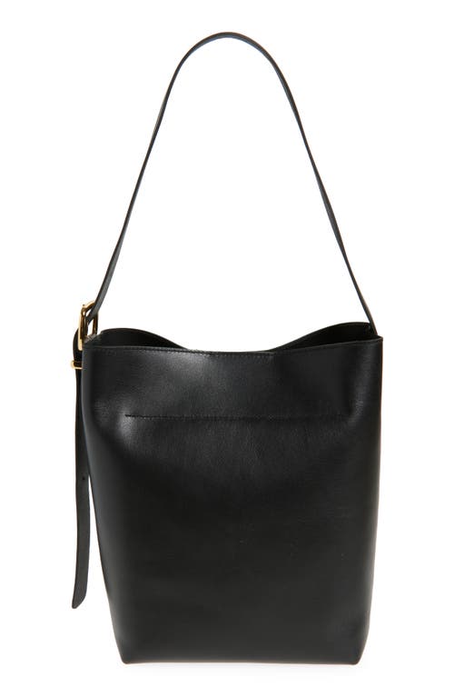 Madewell The Medium Essential Leather Bucket Tote