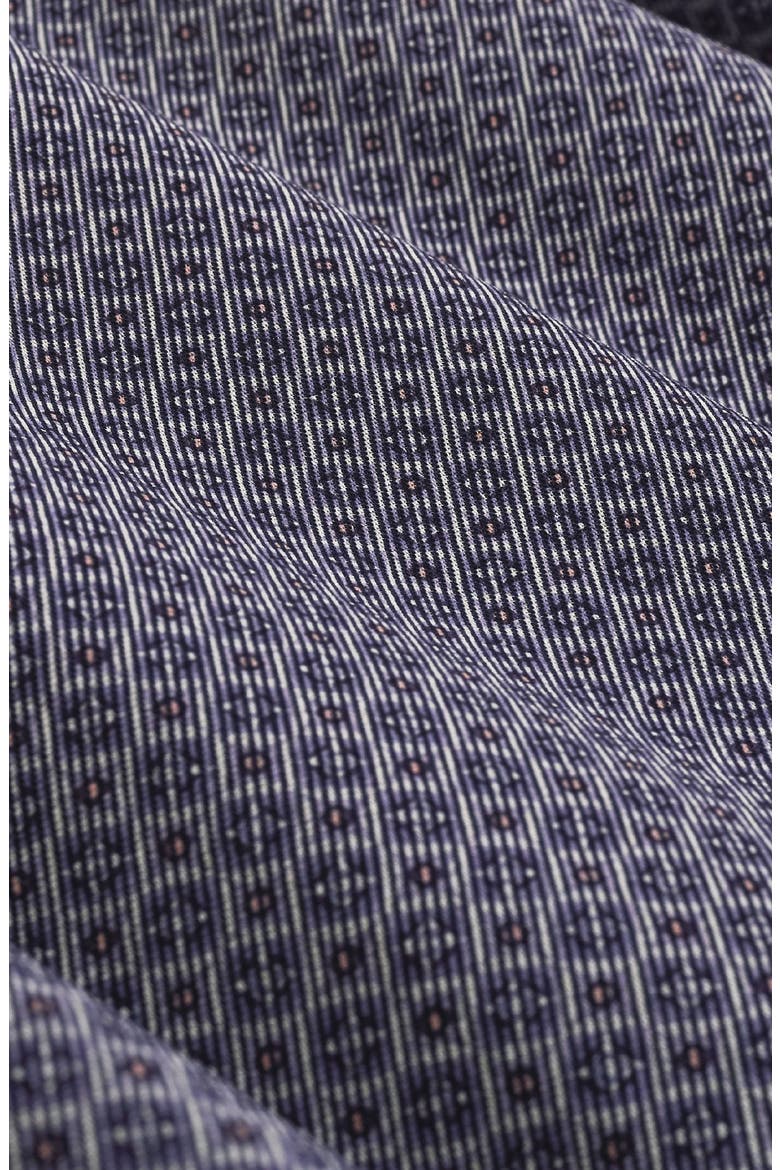 Devon OoohCotton Long Sleeve Button-Up Shirt, Alternate, color, NAVY