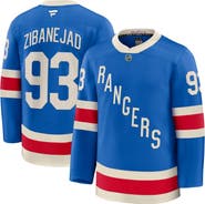 FANATICS Men's Fanatics Mika Zibanejad Blue New York Rangers Centennial Premium Jersey