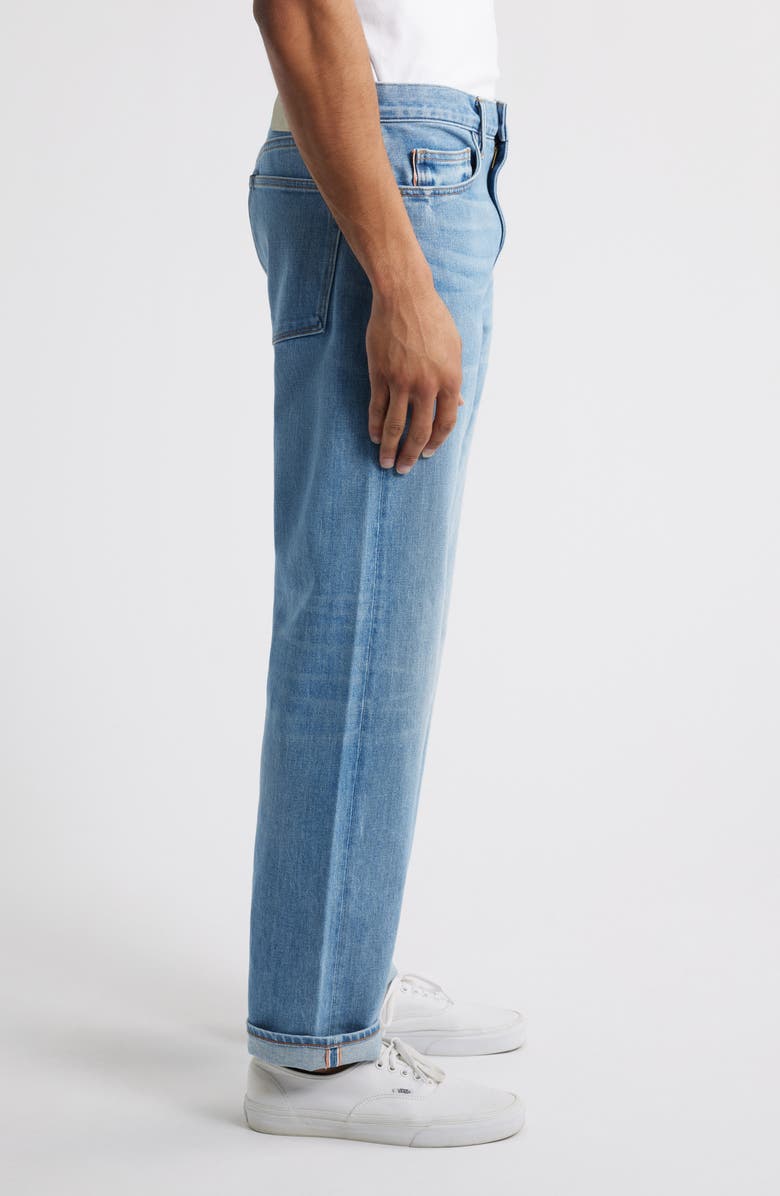 HIROSHI KATO The Barrel Classic Straight Leg 14-Ounce Stretch Selvedge Jeans, Alternate, color,