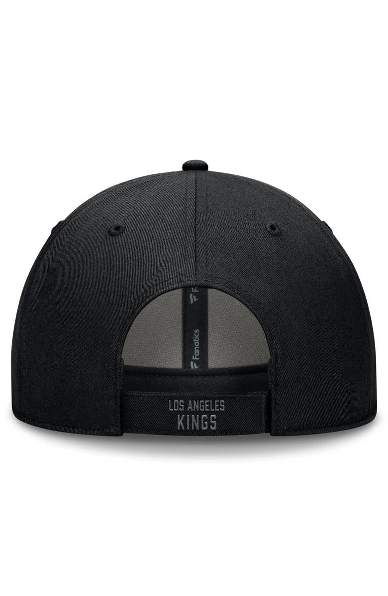 FANATICS Men's Fanatics Black Los Angeles Kings Core Adjustable Hat, Alternate, color, Black