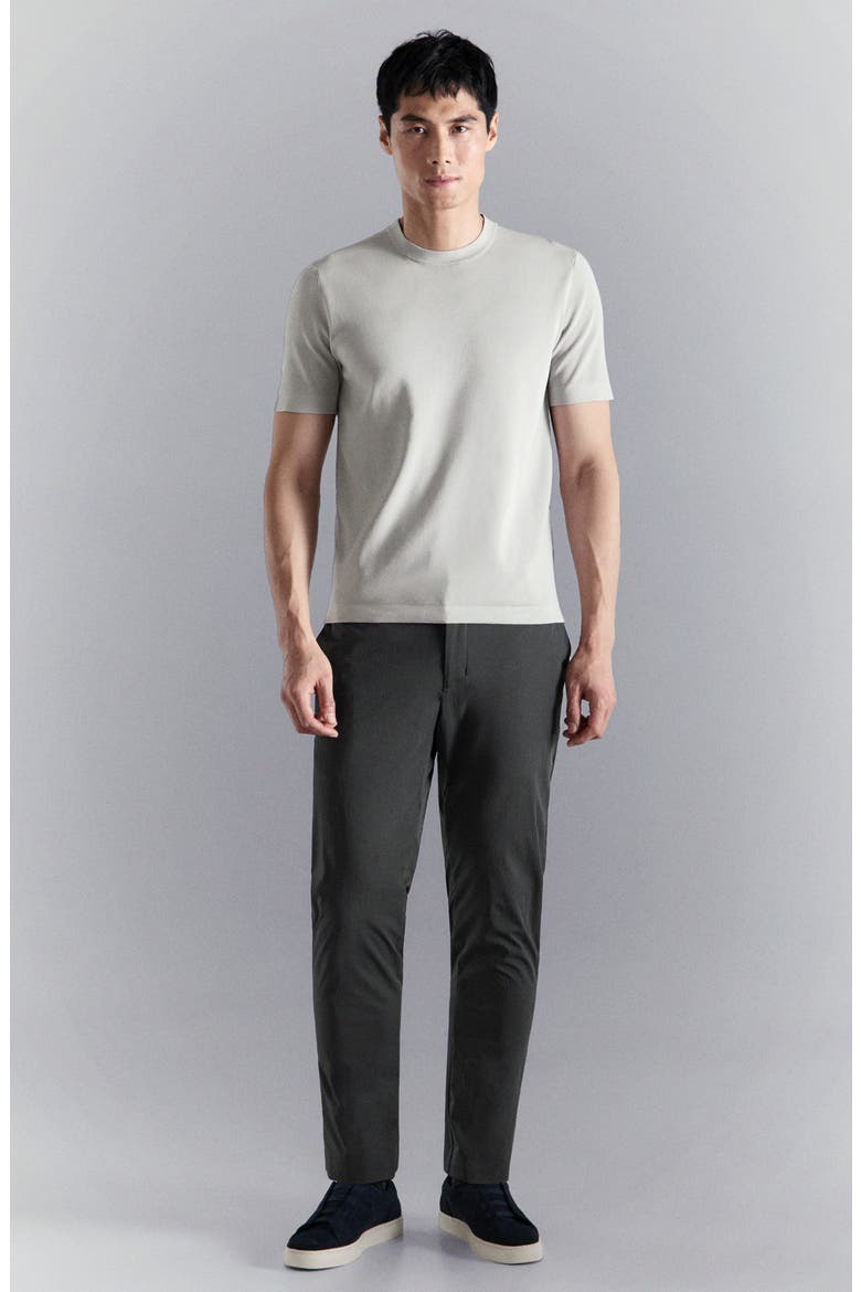 Comfort Stretch Jersey T-Shirt, Alternate, color, ICE GREY