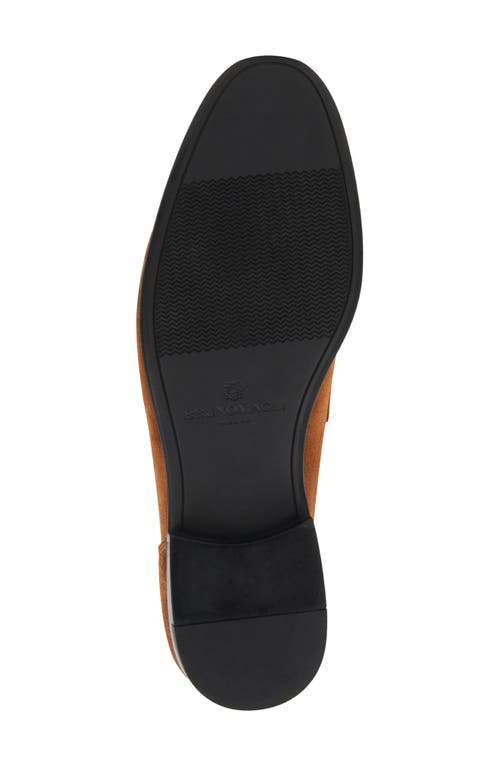 Bruno Magli Lastra Unlined Loafer In Cognac Suede