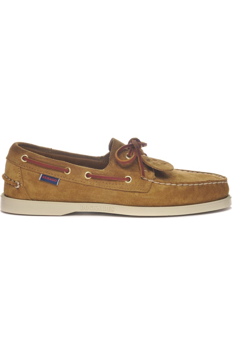 Sebago Portland Artisan Boat Shoes, Main, color, Curry