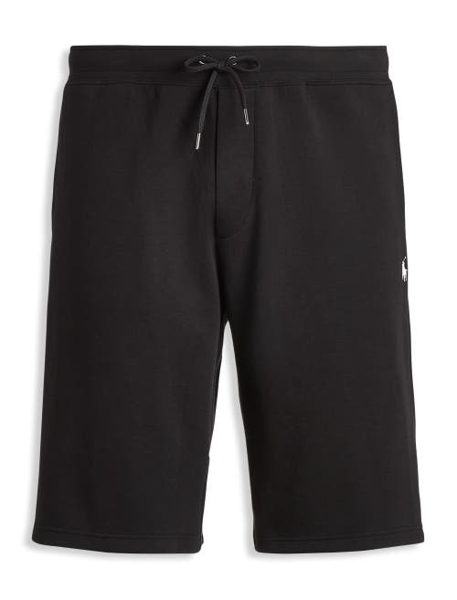 Polo Ralph Lauren Double-knit Shorts In Black