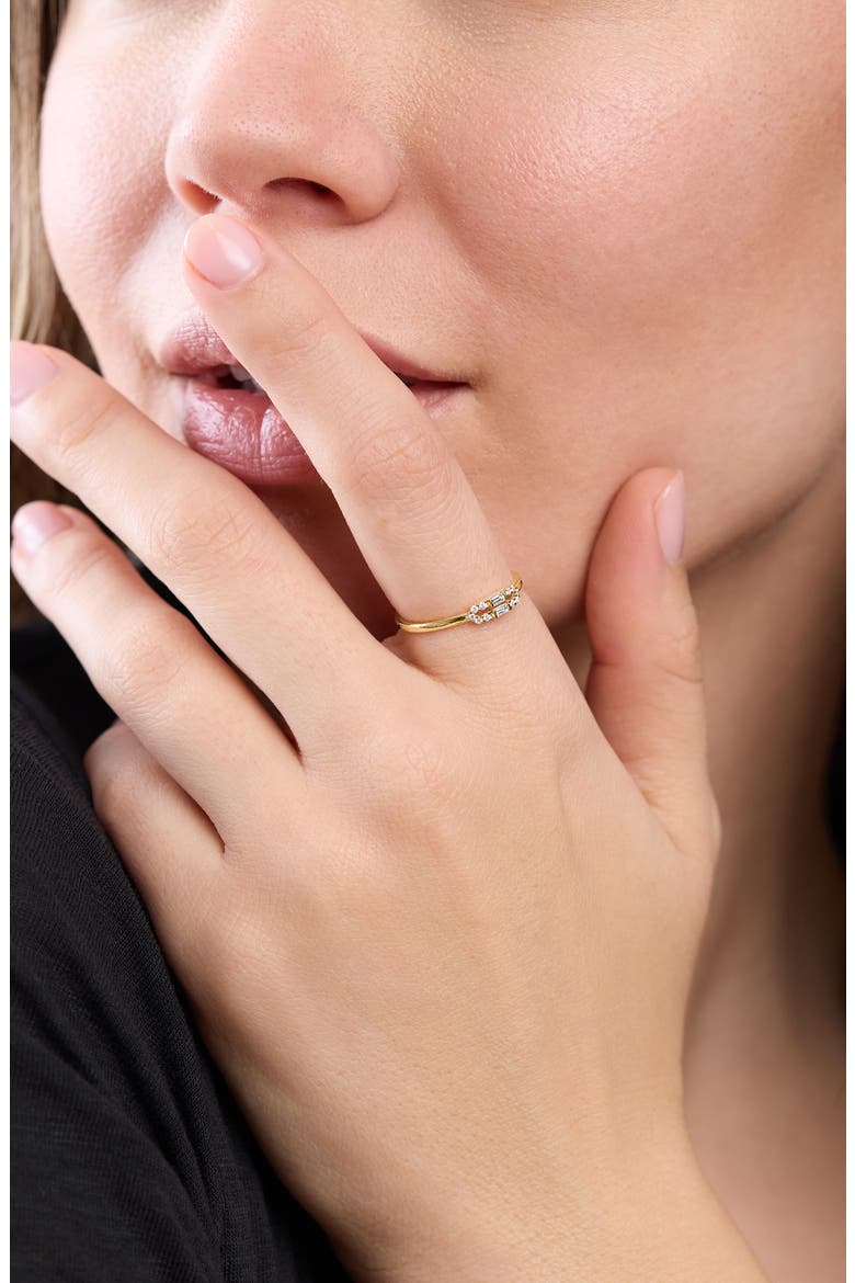 Icon Diamond Ring, Alternate, color, 18K YELLOW GOLD