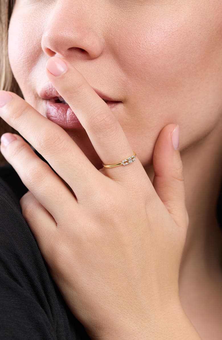 Bony Levy Icon Diamond Ring, Alternate, color, 18K Yellow Gold