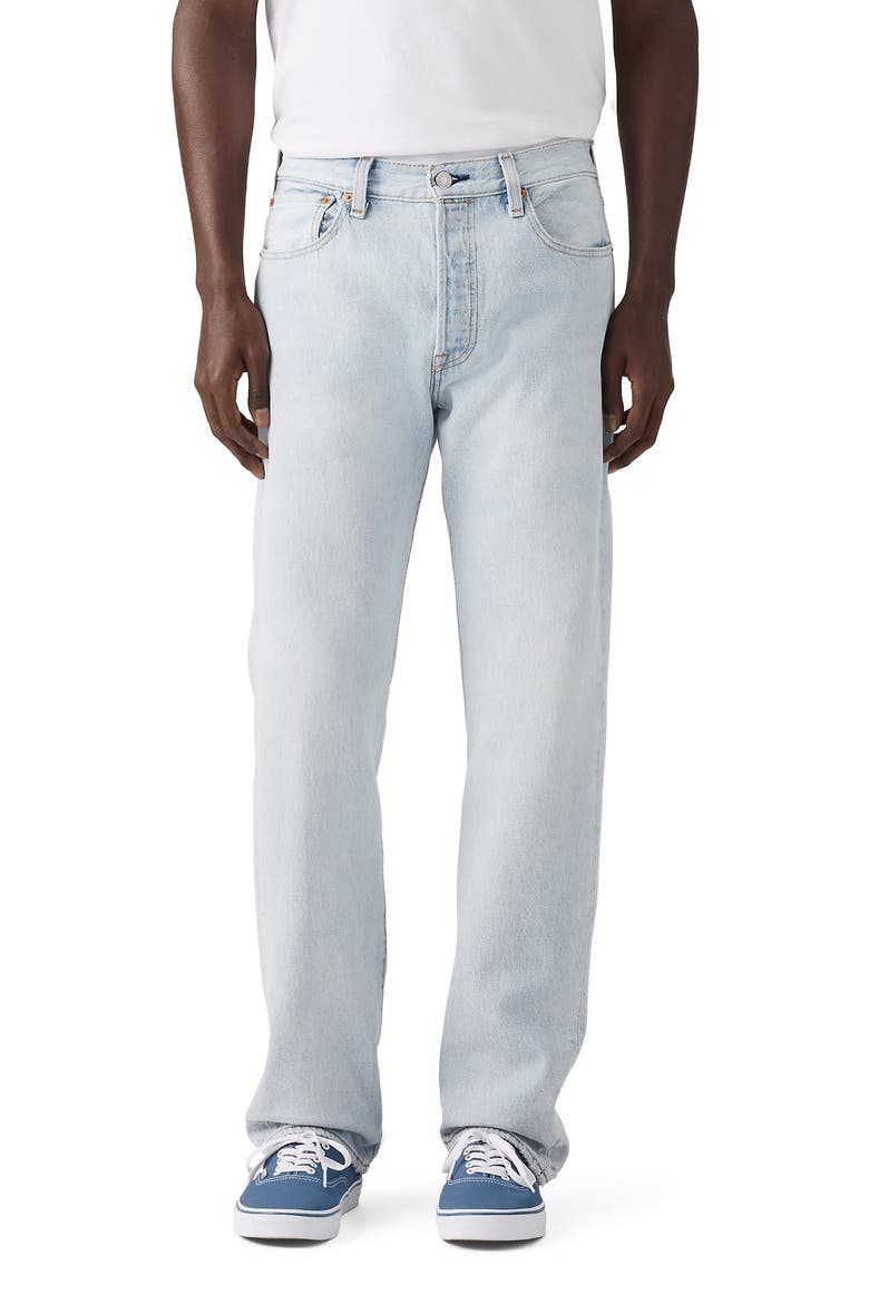 501® Original Straight Leg Jeans, Main, color, SATURDAY AT NOON
