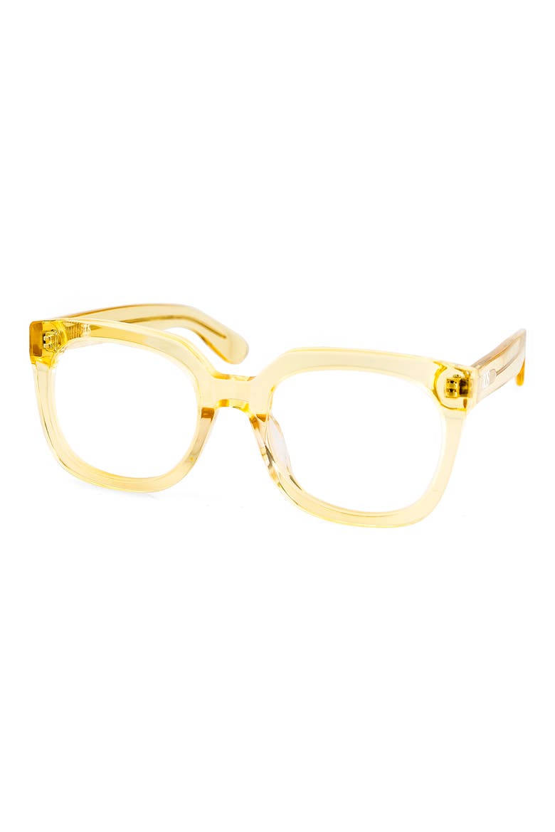 Theo 50mm Square Optical Frames, Alternate, color, HONEY