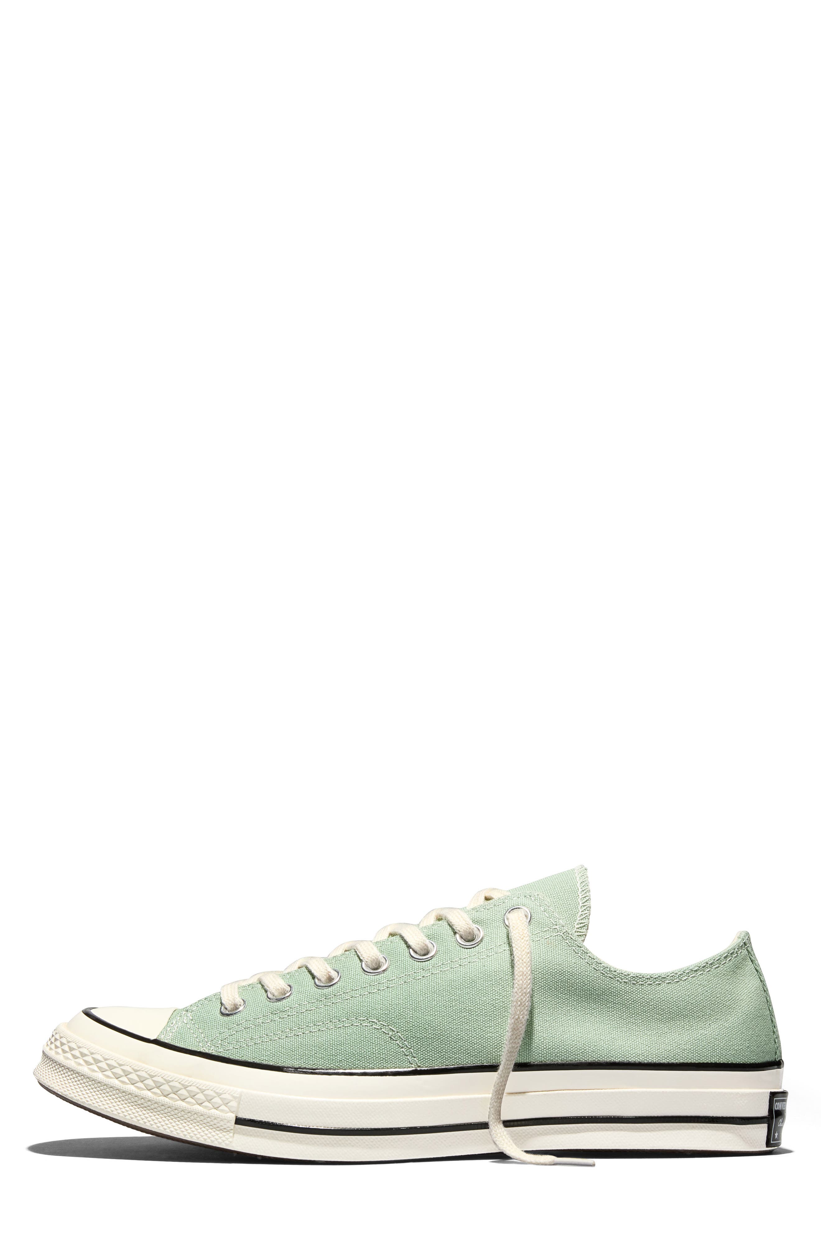 Converse Chuck 70 Low Top Sneaker, Alternate, color, Thyme Again/ Egret/ Black